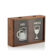 Charger l&#39;image dans la galerie, Boîte décorative pour bouchons His &amp; Hers
