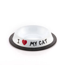 Charger l&#39;image dans la galerie, Mangeoir pour animaux I Love My Cat