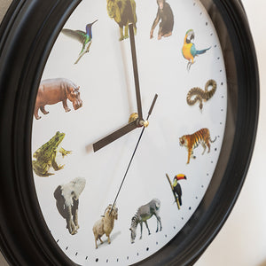 Horloge Murale Animals Sound