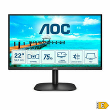 Charger l'image dans la galerie, Écran AOC 22B2DA 21,5" LED VA Flicker free 75 Hz 50-60  Hz