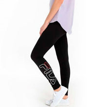 Charger l'image dans la galerie, Leggings de Sport pour Femmes Fila 687124 Noir