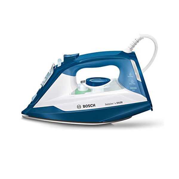 Fer à vapeur BOSCH TDA3024020 40 g/min 2400W Blanc Bleu