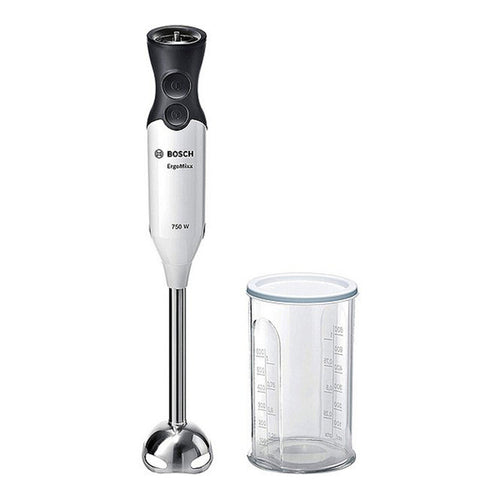 Mixeur plongeant BOSCH MSM67110W ErgoMixx 750W Blanc Noir 750 W Blanco
