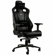 Charger l&#39;image dans la galerie, Chaise de jeu Noblechairs Epic Noir/Vert Cuir en polyuréthane
