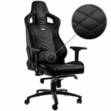 Charger l&#39;image dans la galerie, Chaise de jeu Noblechairs Epic Noir/Vert Cuir en polyuréthane