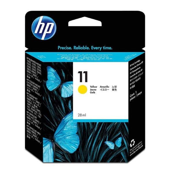 Cartouche d'encre originale HP C4838A Business InkJet Serie Jaune (Reconditionné A+)