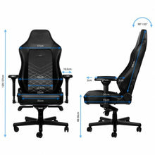 Charger l&#39;image dans la galerie, Chaise de jeu Noblechairs Hero Noir/Blanc Cuir