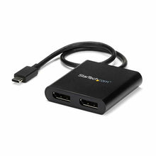 Charger l&#39;image dans la galerie, Adaptateur USB C vers DisplayPort Startech MSTCDP122DP          Noir