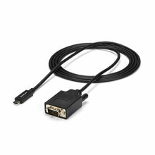 Charger l&#39;image dans la galerie, Câble USB C vers VGA Startech CDP2VGAMM2MB 2 m Noir