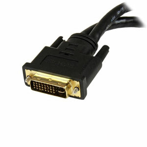 Câble DVI-I vers DVI-D et VGA Startech DVI92030202L         Noir 0,2 m