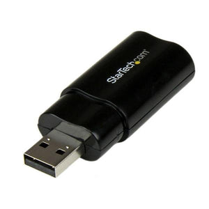 Carte Son Externe USB Startech ICUSBAUDIOB Noir