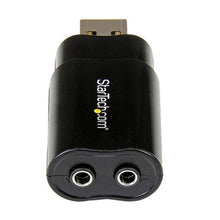 Charger l&#39;image dans la galerie, Carte Son Externe USB Startech ICUSBAUDIOB Noir