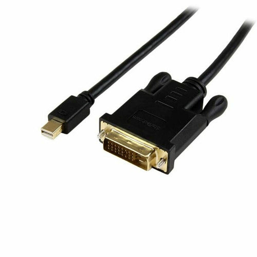 Adaptateur Mini DisplayPort vers DVI Startech MDP2DVIMM6BS         Noir 1,9 m