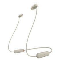 Charger l&#39;image dans la galerie, Oreillette Bluetooth Sony WI-C100 Beige