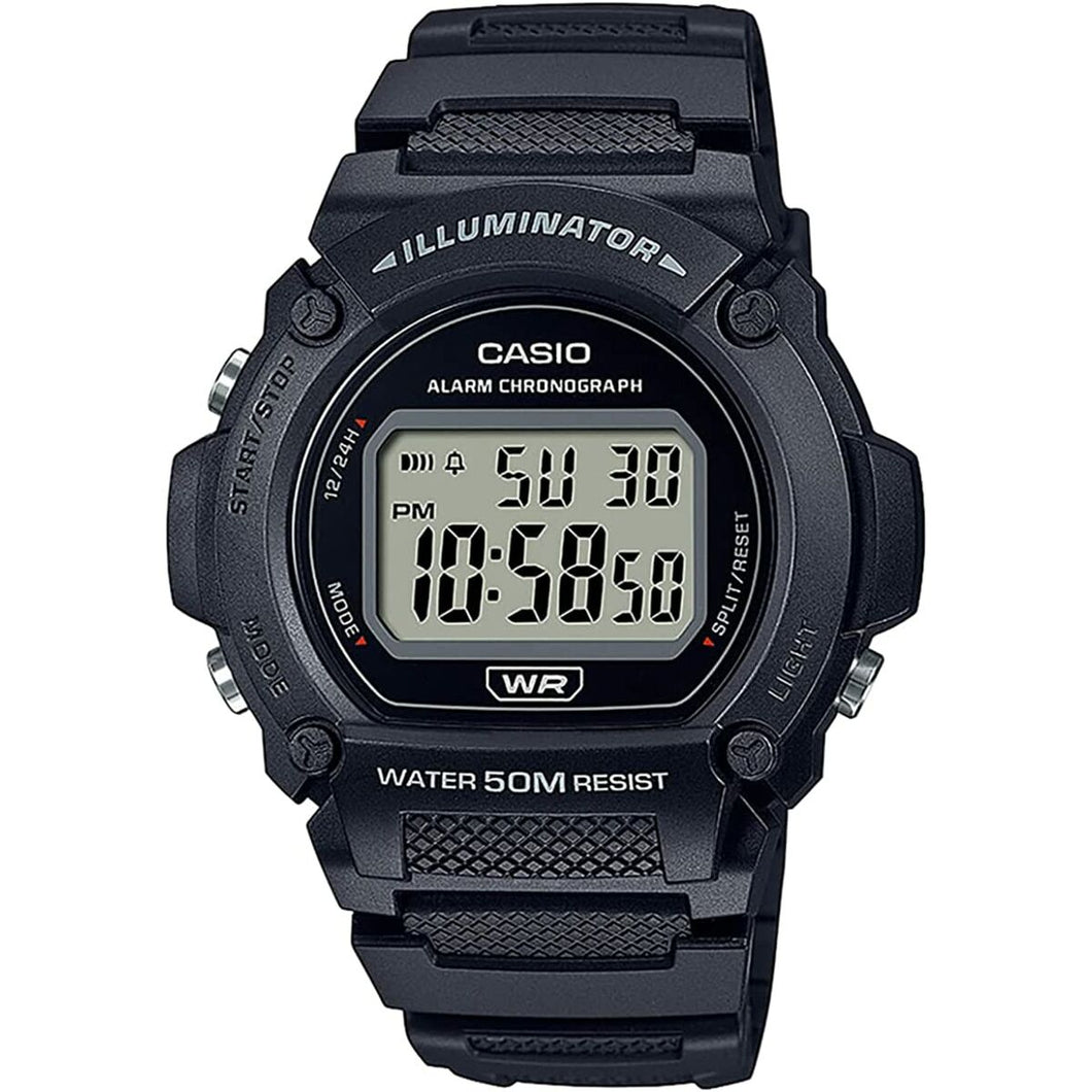 Montre Unisexe Casio W-219H-1AVEF Noir