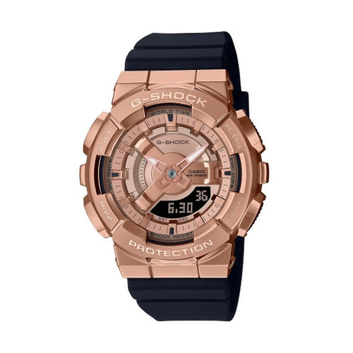 Montre Unisexe Casio GM-S110PG-1AER Noir Rose Or