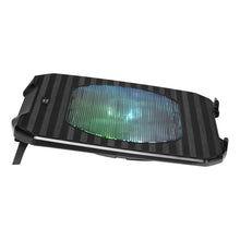 Charger l&#39;image dans la galerie, Support de refroidissement pour ordinateur portable gaming Mars Gaming MNBC0 RGB Noir