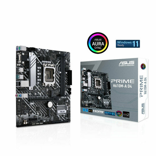 Carte Mère Asus MBAS-610 H610 LGA1700 mATX LGA 1700 Intel
