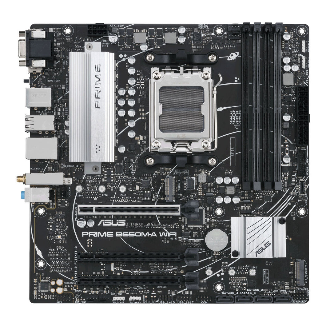 Carte Mère Asus PRIME B650M-A WIFI AMD AM5 AMD B650 AMD