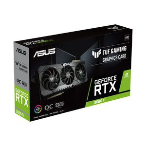 Carte Graphique Asus TUF-RTX3060TI-O8GD6X-GAMING 8 GB GDDR6X NVIDIA GeForce RTX 3060 Ti