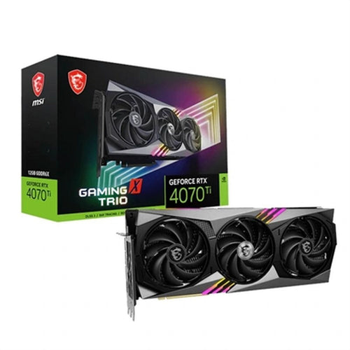 Carte Graphique MSI GeForce RTX 4070 Ti GAMING X TRIO 12G GeForce RTX 4070 Ti 12 GB RAM GDDR6X