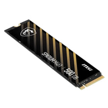 Charger l'image dans la galerie, Disque dur MSI SPATIUM M461 500GB SSD PCIe 4.0 NVMe M.2 Interne SSD 500 GB 500 GB SSD