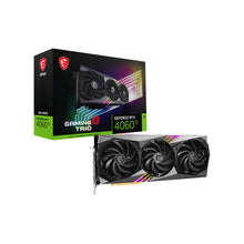 Charger l&#39;image dans la galerie, Carte Graphique MSI GeForce RTX 4060 Ti GAMING X TRIO 8G 8 GB GDDR6 NVIDIA Geforce RTX 4060 Ti