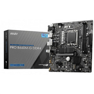 Carte Mère MSI PRO B660M-G DDR4 Intel INTEL B660 LGA1700 LGA 1700