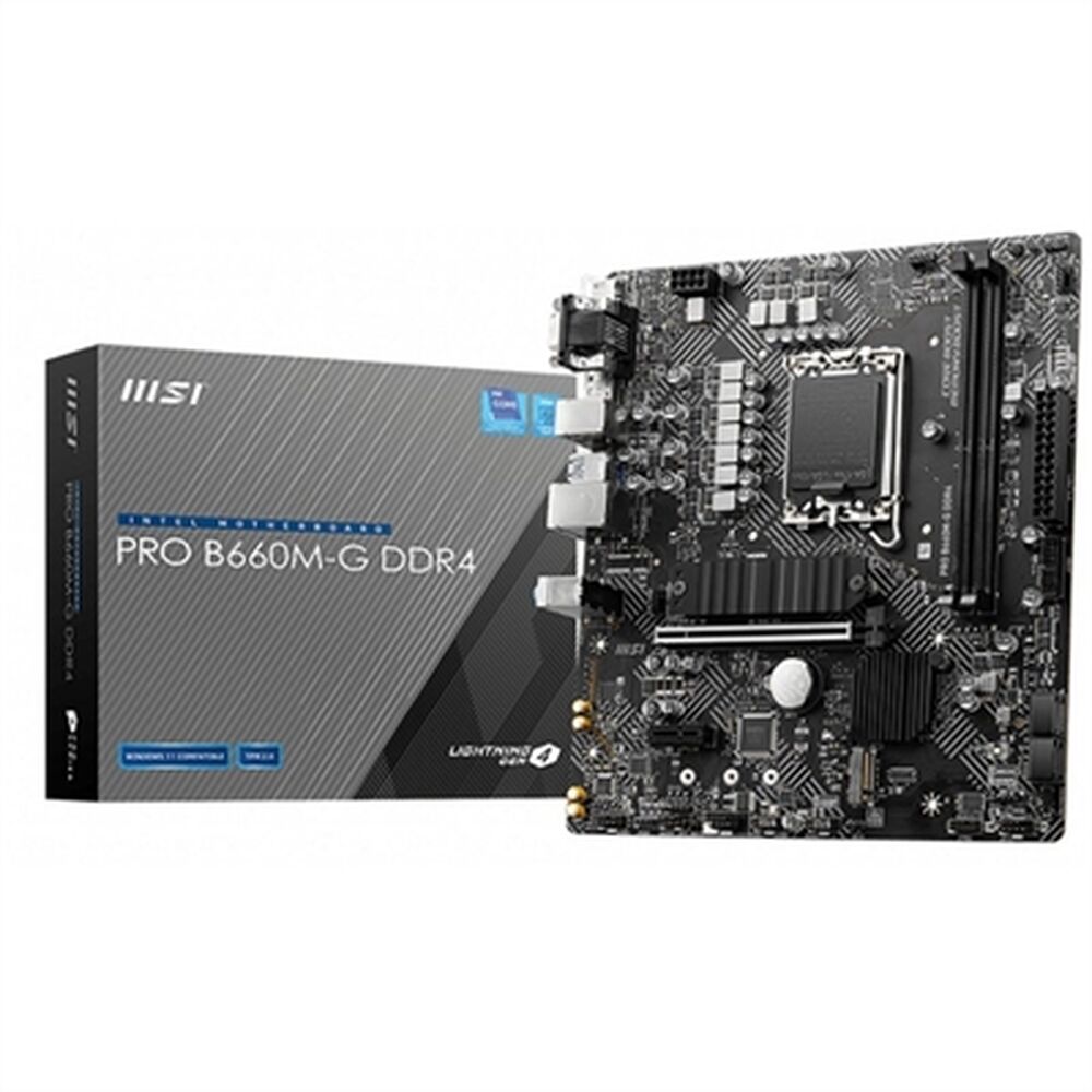 Carte Mère MSI PRO B660M-G DDR4 Intel INTEL B660 LGA1700 LGA 1700