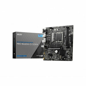Carte Mère MSI PRO B660M-G DDR4 Intel LGA 1700