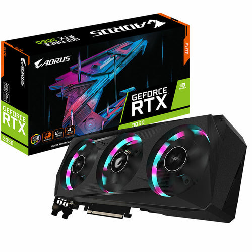 Carte Graphique Gigabyte GeForce RTX 3050 ELITE 8G