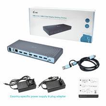 Charger l&#39;image dans la galerie, Station d&#39;acceuil i-Tec CADUAL4KDOCK