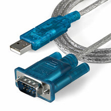 Charger l&#39;image dans la galerie, Câble USB DB-9 Startech ICUSB232SM3 91 cm Bleu