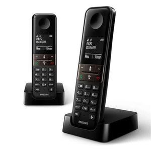 Téléphone Sans Fil Philips D4702B/34 1,8" DECT