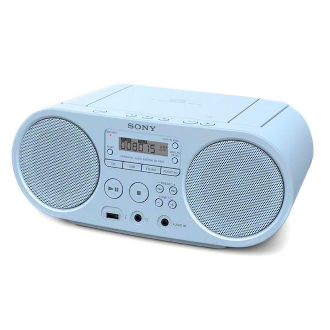 Radio CD Sony ZSPS50L Blanc
