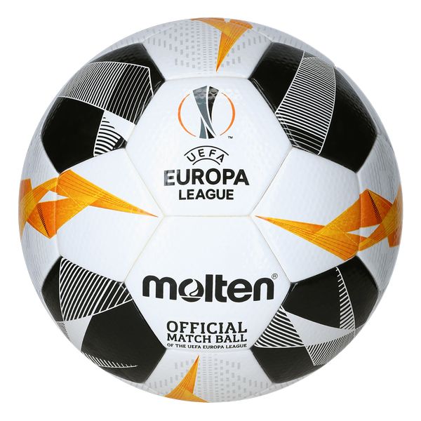 Ballon de Football Molten F5U5003-G19 UEL Blanc Simili-cuir (Taille 5)