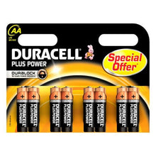 Charger l&#39;image dans la galerie, Piles Alcalines DURACELL Plus Power DURLR6P8B LR6 AA 1.5V (8 pcs)