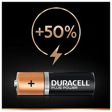 Charger l&#39;image dans la galerie, Piles Alcalines DURACELL Plus Power DURLR6P8B LR6 AA 1.5V (8 pcs)