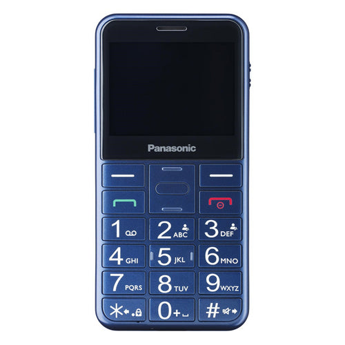 Téléphone portable pour personnes âgées Panasonic Corp. KX-TU150 TFT LCD Dual SIM Bleu