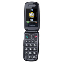 Charger l&#39;image dans la galerie, Téléphone portable pour personnes âgées Panasonic KX-TU456EXCE 2,4&quot; LCD Bluetooth USB