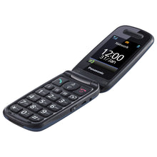 Charger l&#39;image dans la galerie, Téléphone portable pour personnes âgées Panasonic KX-TU456EXCE 2,4&quot; LCD Bluetooth USB