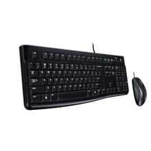 Charger l&#39;image dans la galerie, Clavier et Souris Optique Logitech 920-002550 1000 dpi USB Noir