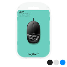 Charger l&#39;image dans la galerie, Souris Optique Logitech M105 1000 dpi USB