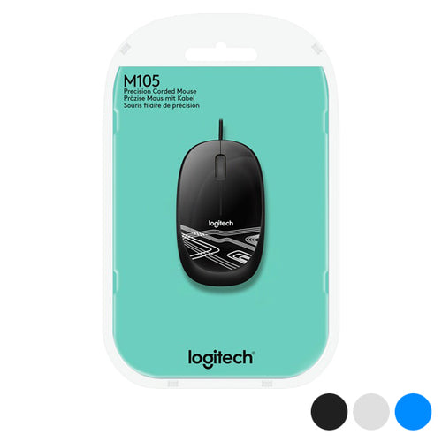 Souris Optique Logitech M105 1000 dpi USB
