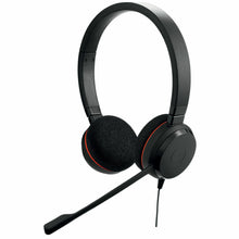 Charger l&#39;image dans la galerie, Casques avec Microphone Jabra Evolve 20 MS Stereo Noir