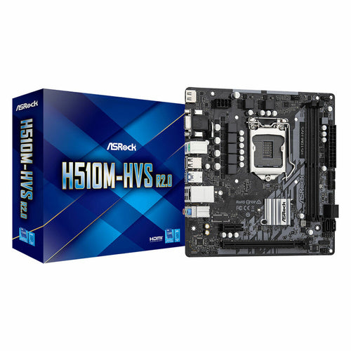 Carte Mère ASRock 90-MXBGT0-A0UAYZ Intel Intel H510 LGA 1200