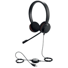 Charger l&#39;image dans la galerie, Casques avec Microphone Jabra Evolve 20 MS Stereo Noir