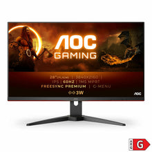 Charger l'image dans la galerie, Écran AOC U28G2AE/BK 3840 x 2160 px LED 28"