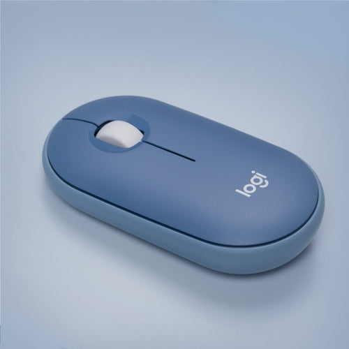 Souris Logitech Pebble M350 1000 dpi Bleu