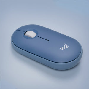 Souris Logitech Pebble M350 1000 dpi Bleu